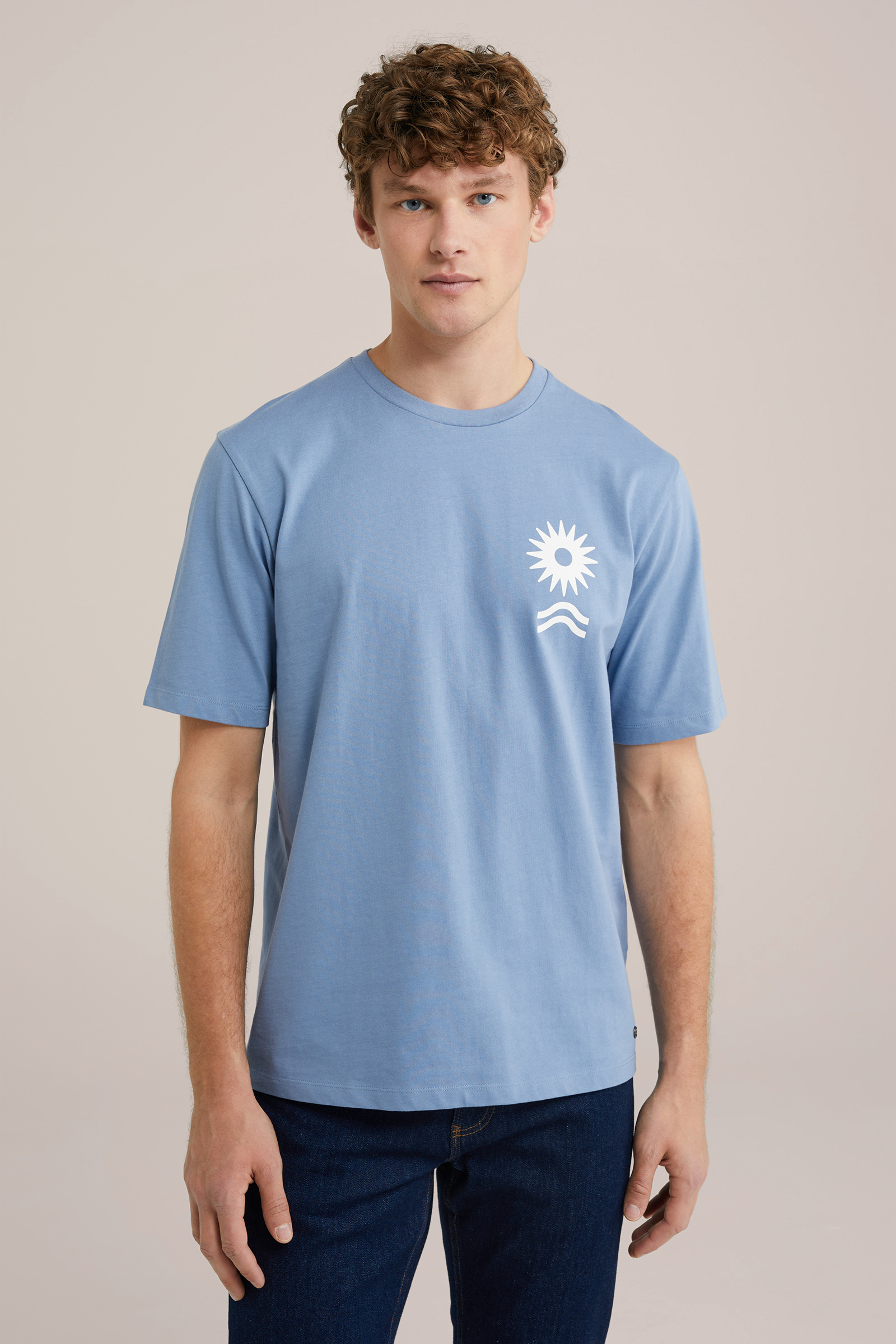 Heren Regular fit T-shirt met print