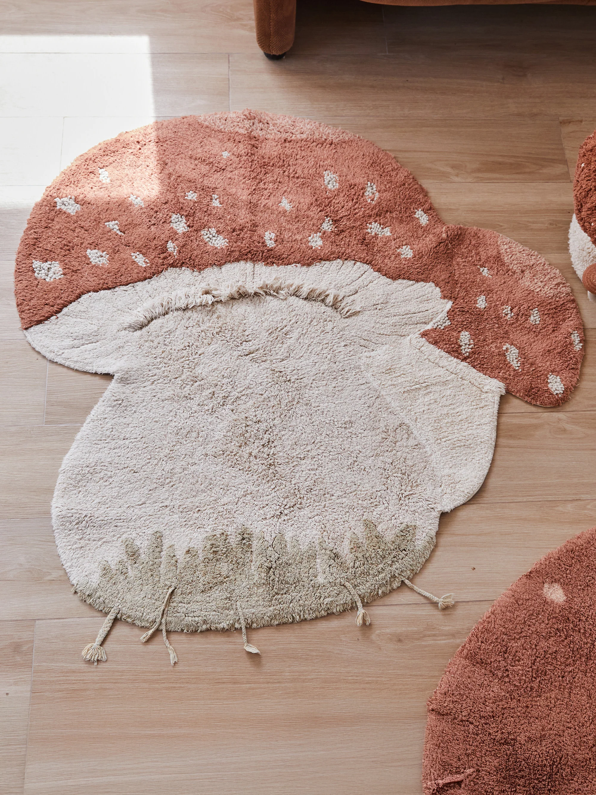 Waschbarer Kinderteppich Boletus