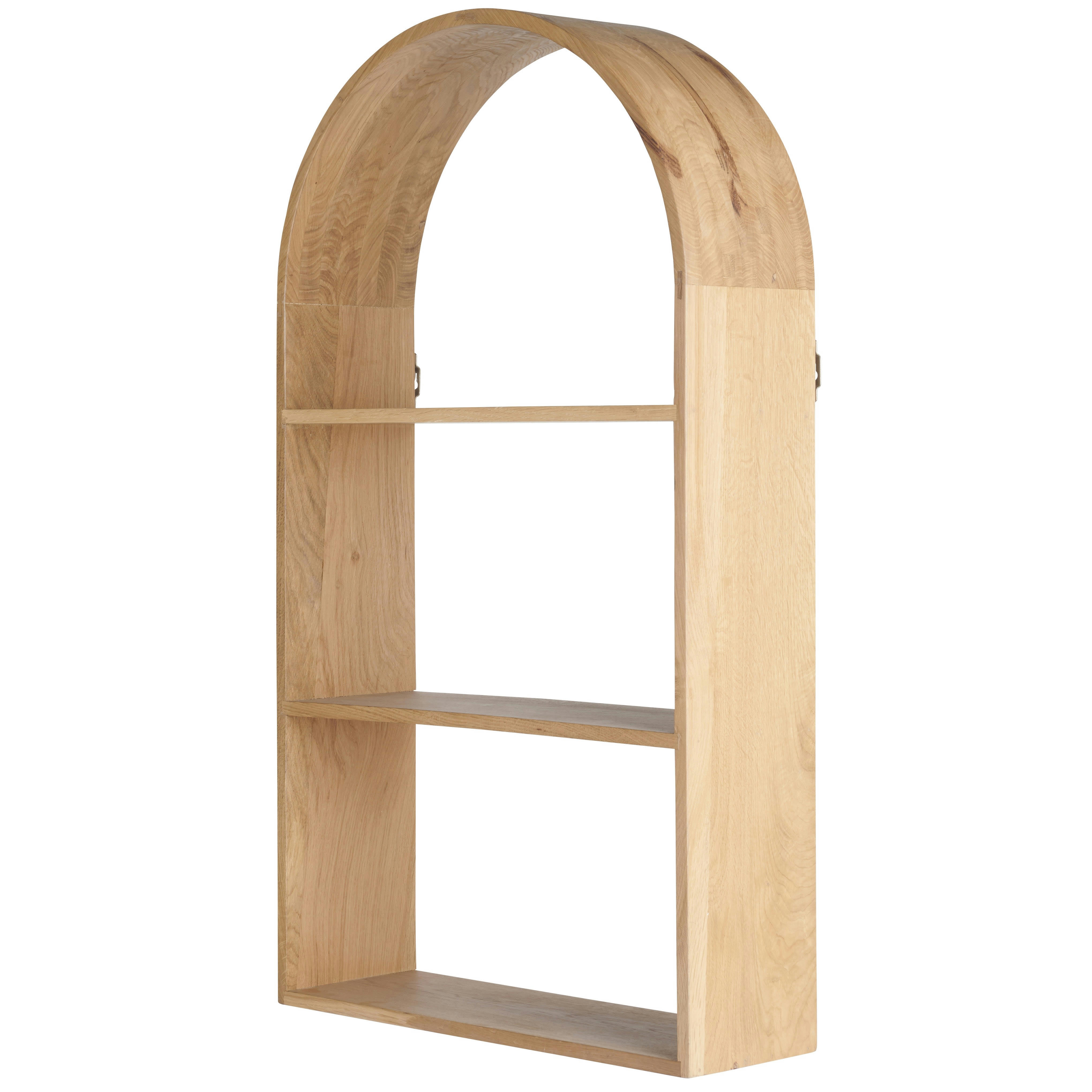 - Etagère en bois de chêne recyclé