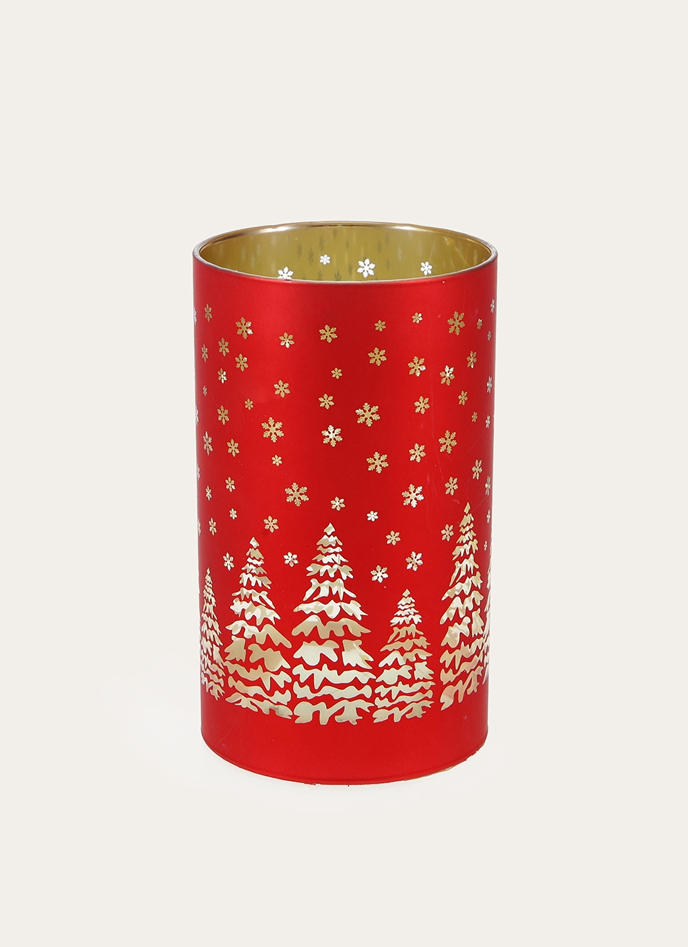 POT LUMINEUX DÉCORATIFROUGE