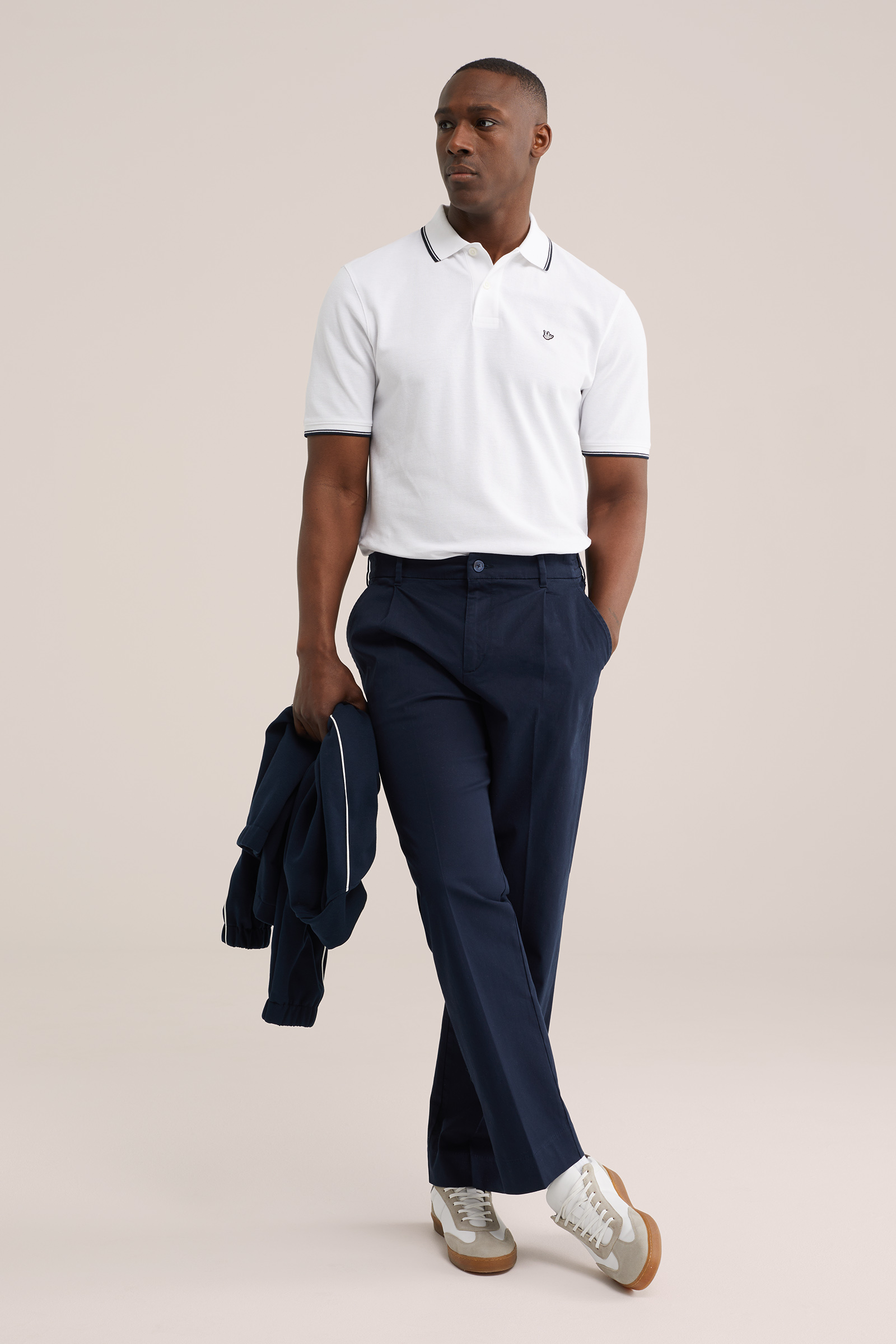 Jongens polo met embroidery