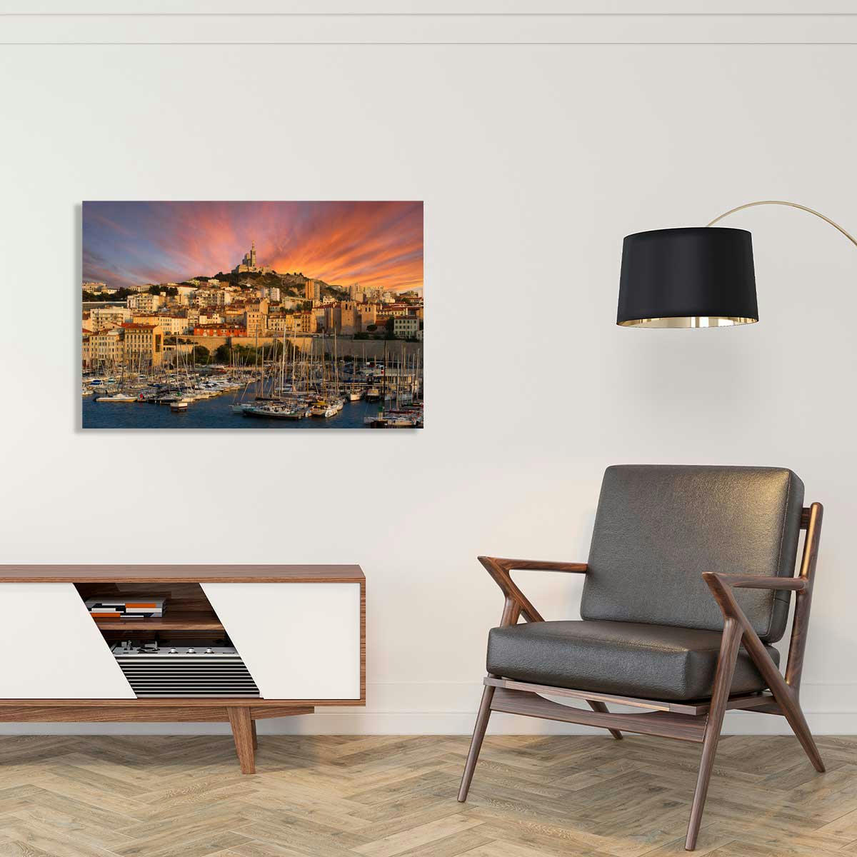 - Tableau, la bonne mère toile imprimée 120x80cm