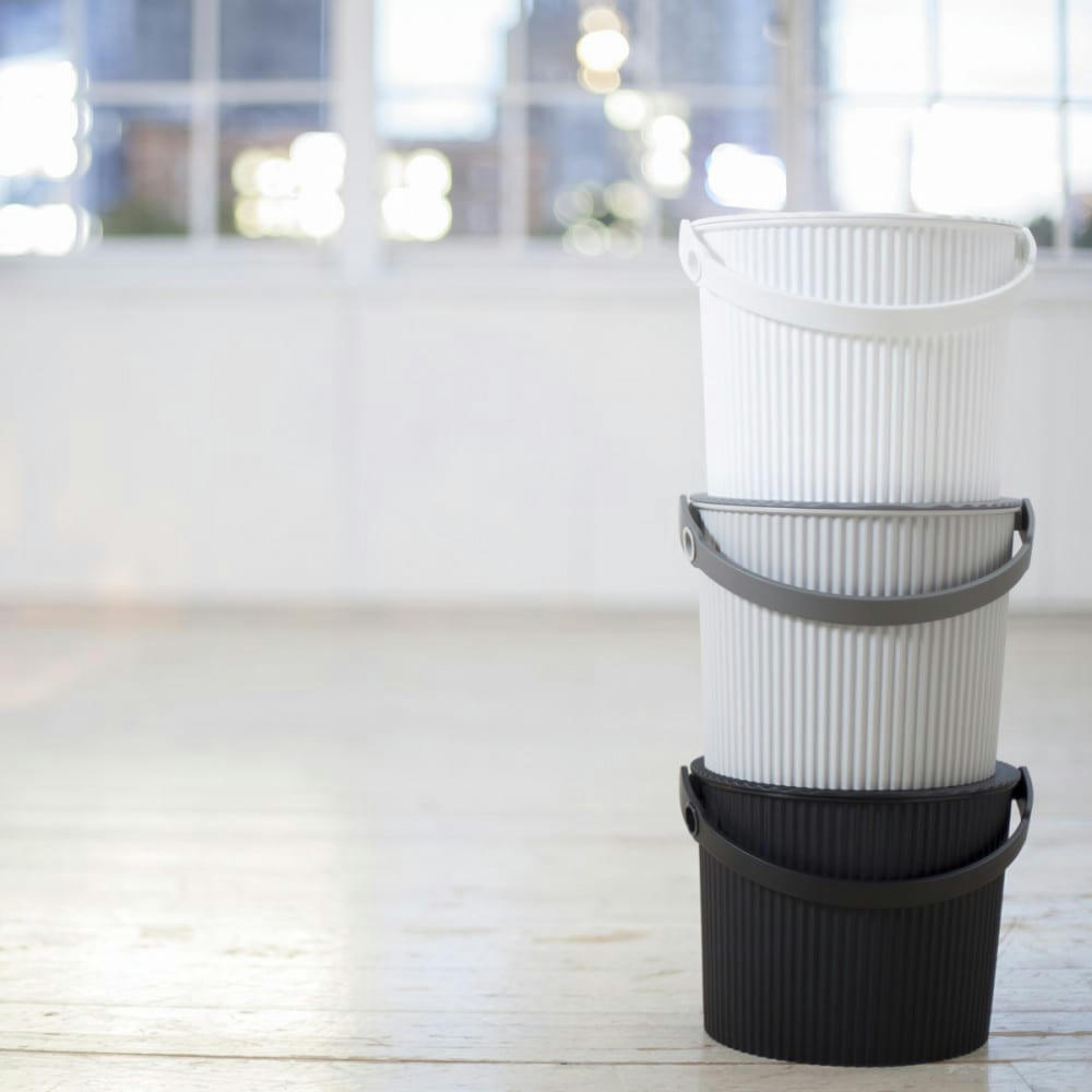 OMNI - Seau de rangement 4 litres noir