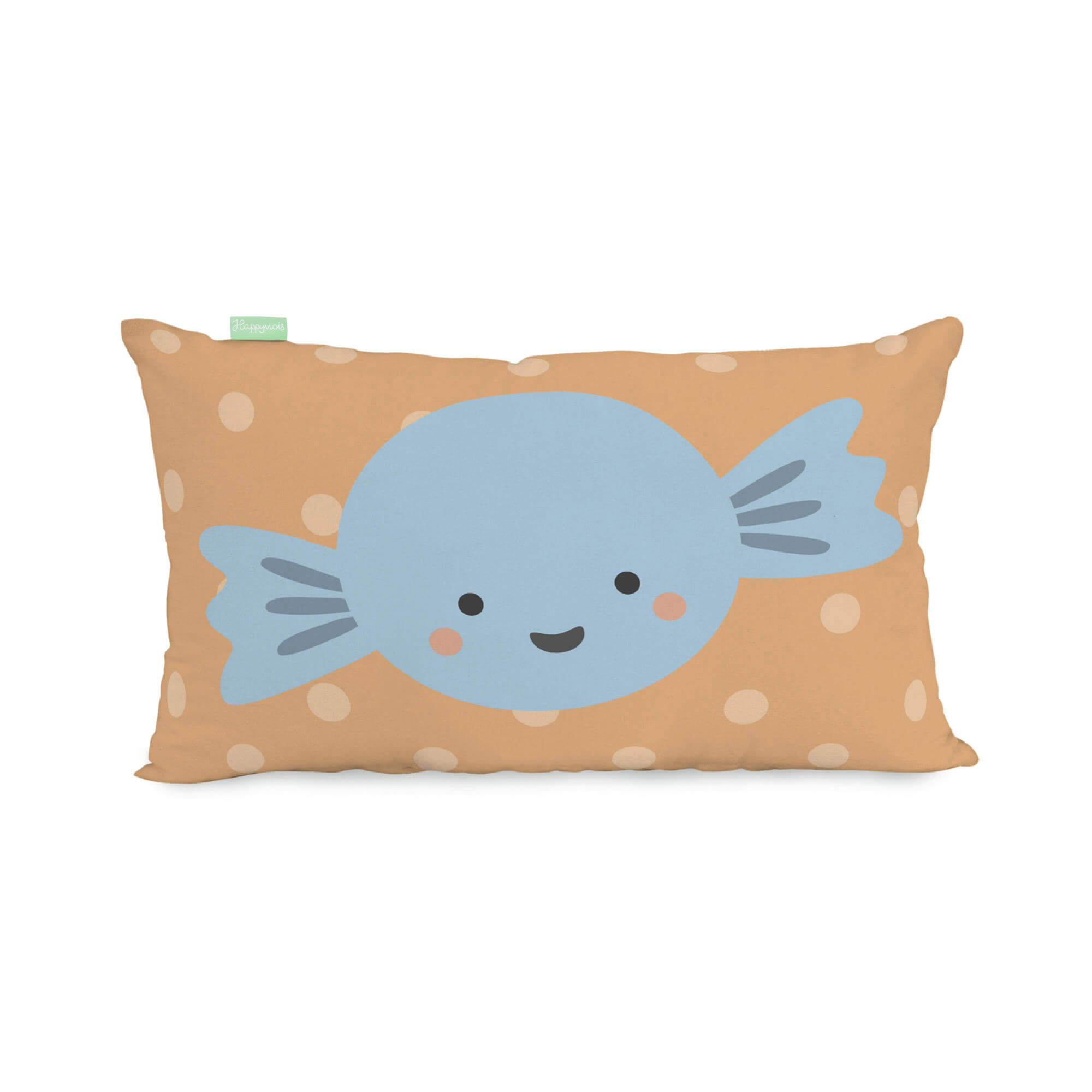 Candies Kussenhoes 50x30 cm Happynois, Veelkleurig, 100% katoen, de kw