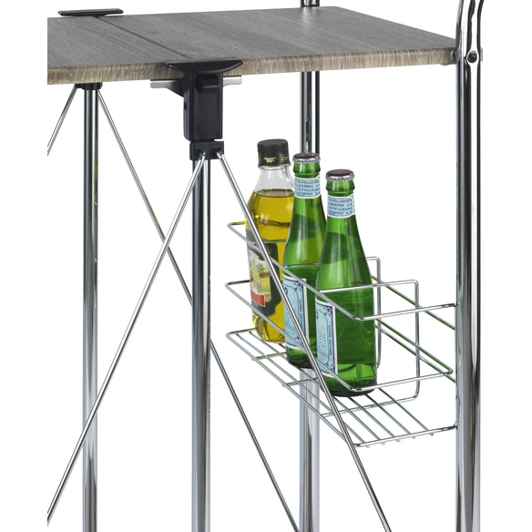 Servierwagen »Dinett«, Holzwerkstoff, braun