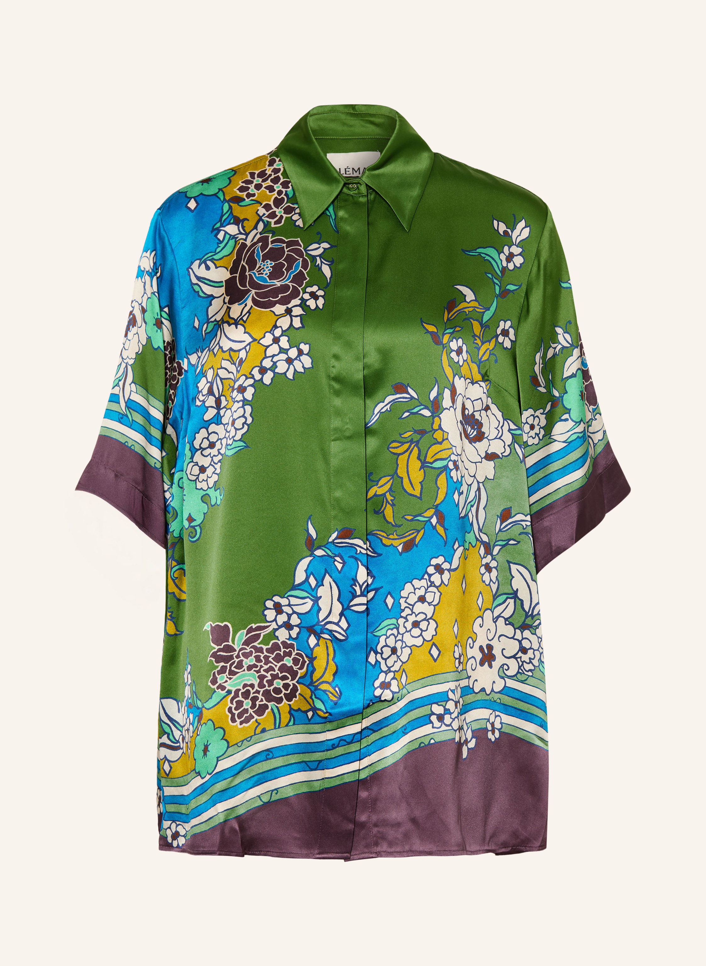 ALÉMAIS Hemdbluse NANCI aus Seide