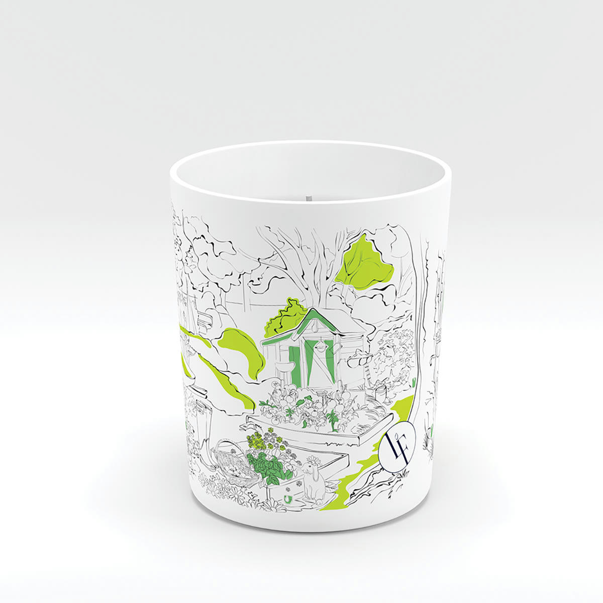 - Bougie parfumée Jardin Aromatique