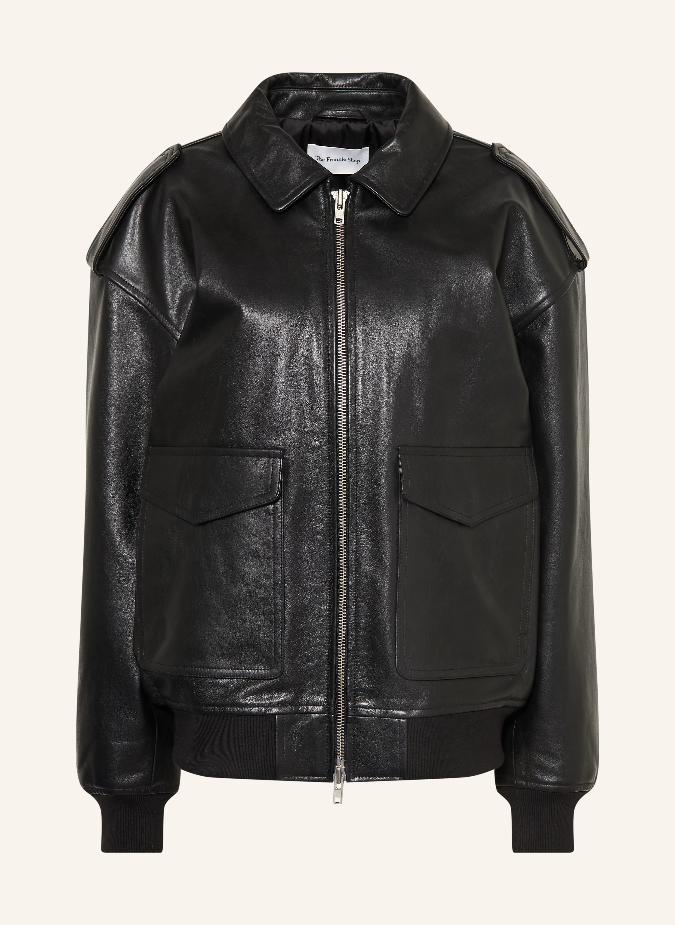The Frankie Shop Oversized-Lederblouson VIPER
