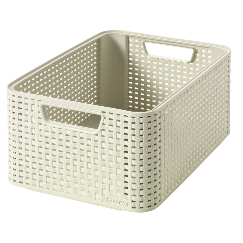 Box de rangement Natural Style blanche 18L CURVER