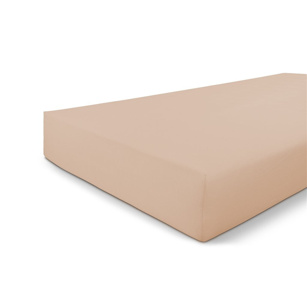 Byrklund - Hoeslaken Jersey - 140x200 cm - Oud Roze