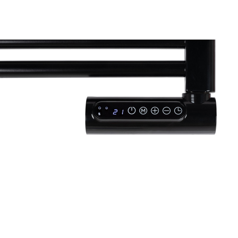 Sèche-serviettes électrique Sani noir 750 W EUROM