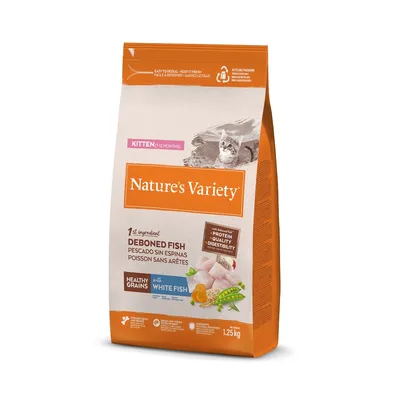 Nature's Variety Healthy Grains Kitten White Fish
