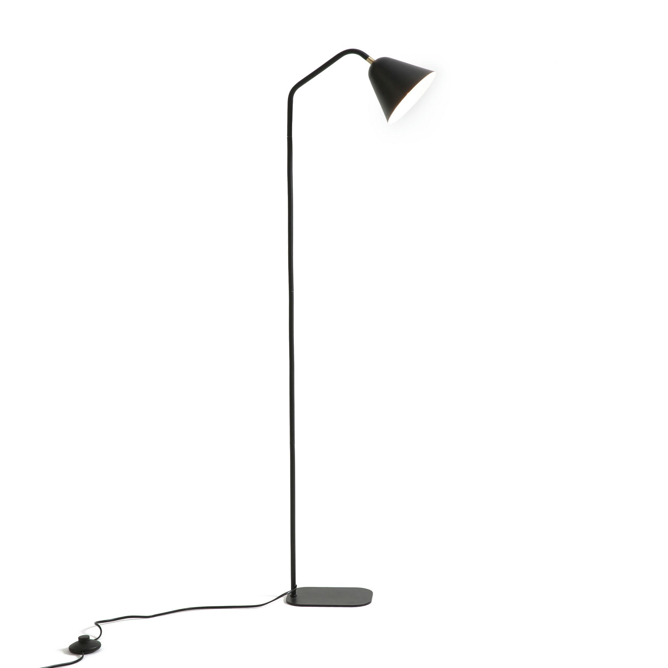 Lampadaire en métal fer, Copita