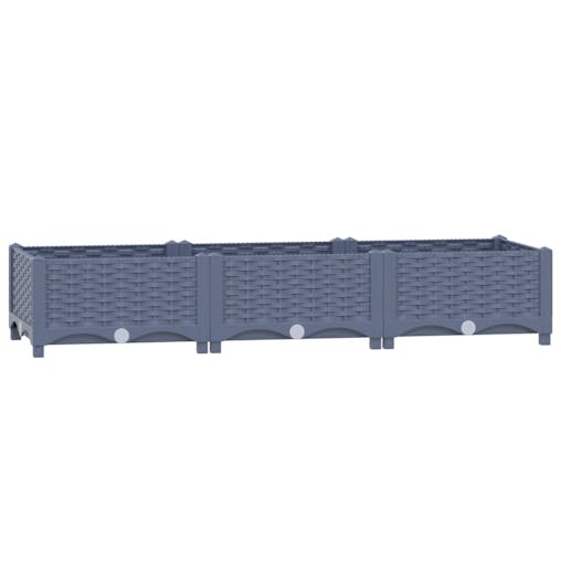 NNEVL Raised Bed 120x40x23 cm Polypropylene