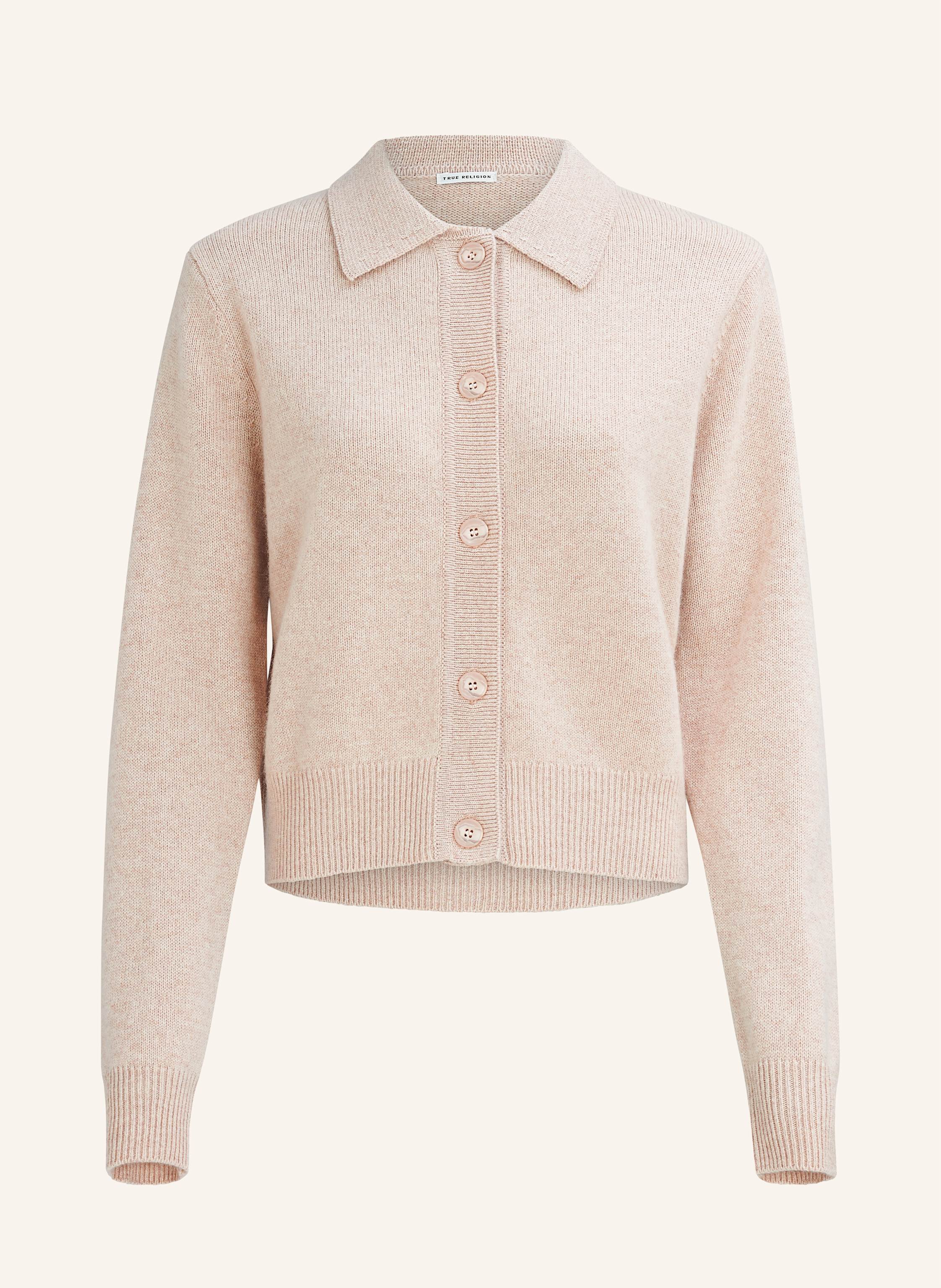 TRUE RELIGION Strickjacke POLO CHUNKY