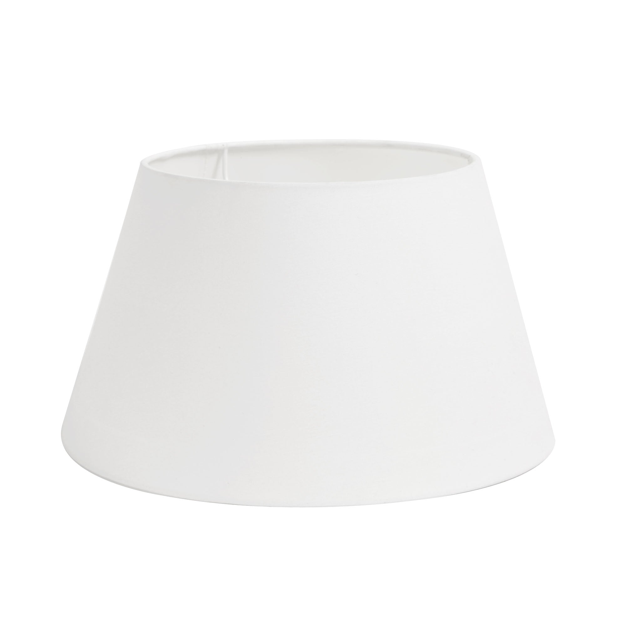 Light & Living lampenkap Polycotton - wit - 45x35x25cm