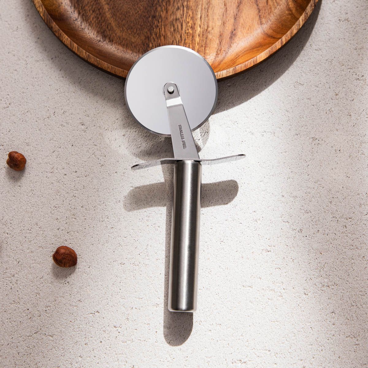 Radełko ONTARIO do cięcia pizzy ze stali nierdzewnej 18,5 cm