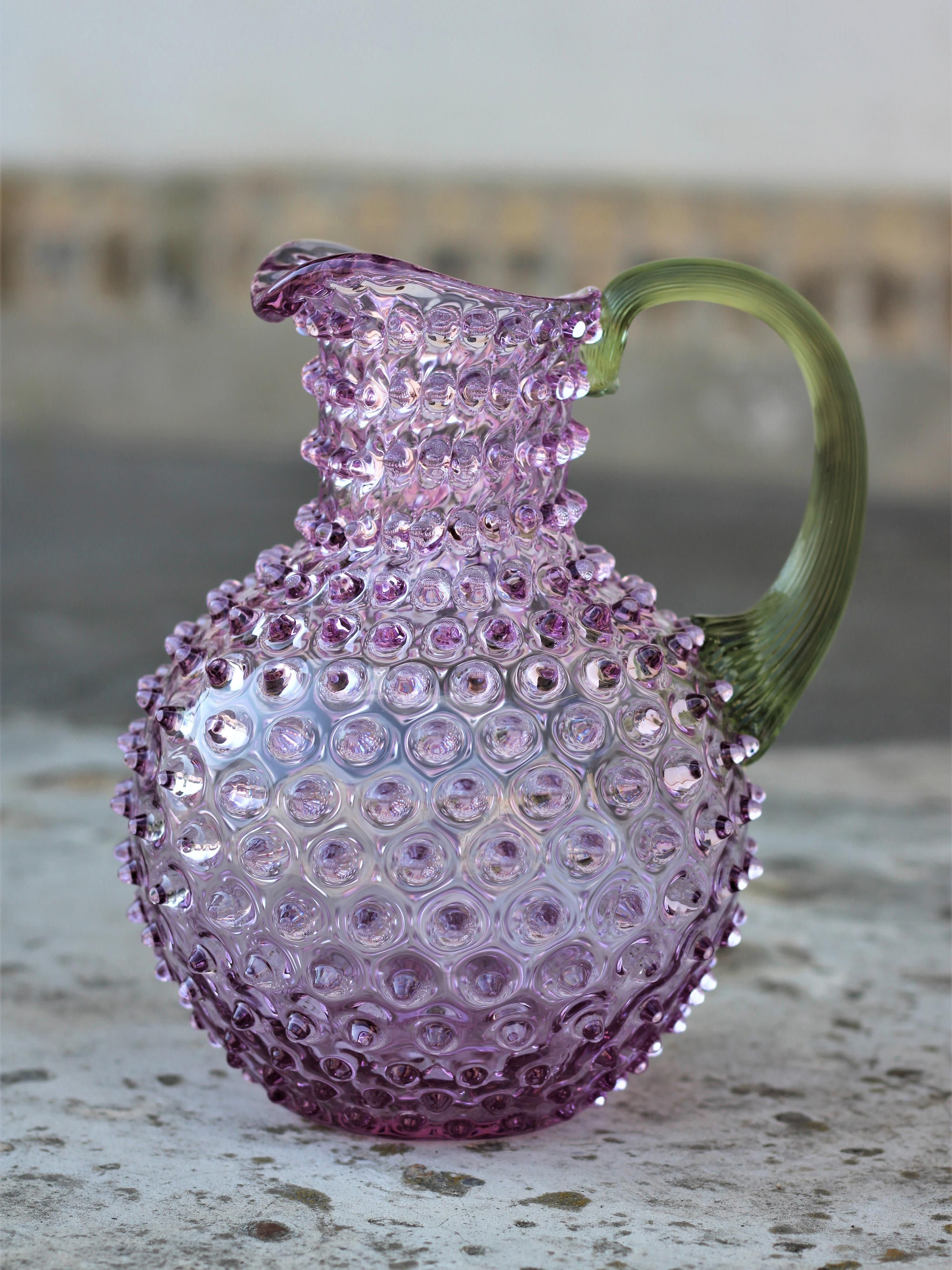 Mundgeblasener Krug Hobnail, 2 L