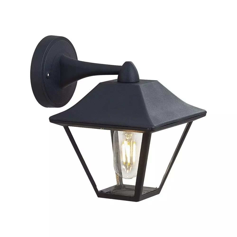 Kinkiet zewnętrznyczarny VT-843 1xE27x40W IP44 V-TAC