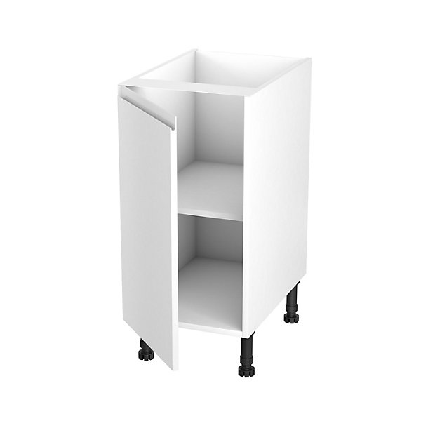 Cuisine complète sans électroménager Garcinia blanc brillant l. 180 cm GoodHome