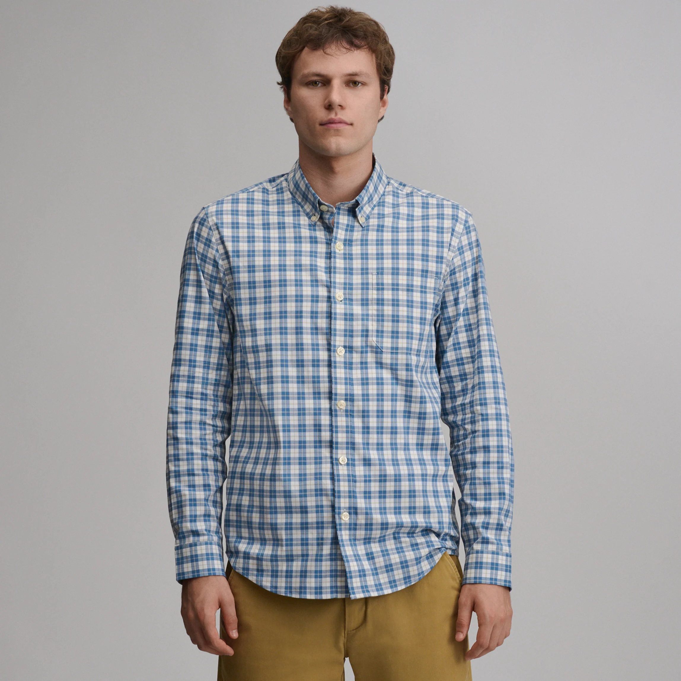 Men's Long-Sleeve Voyager 2.0 Dress Shirt