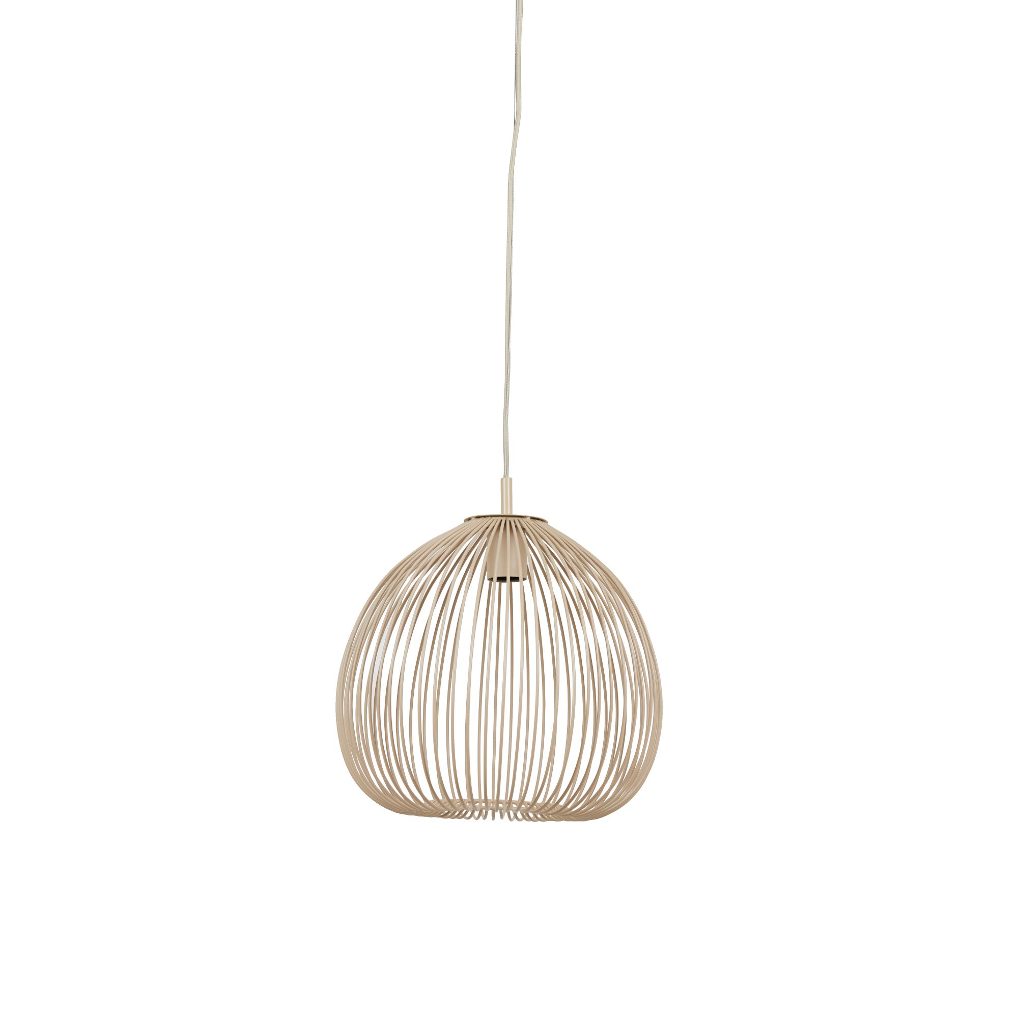 Light & Living hanglamp Rilana - wit - Ø34cm