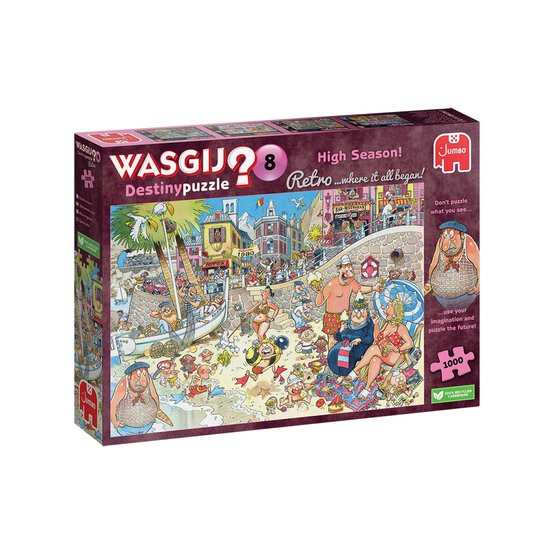 Wasgij Destiny 8 Retro High Season Jigsaw Puzzle 1000 Pieces