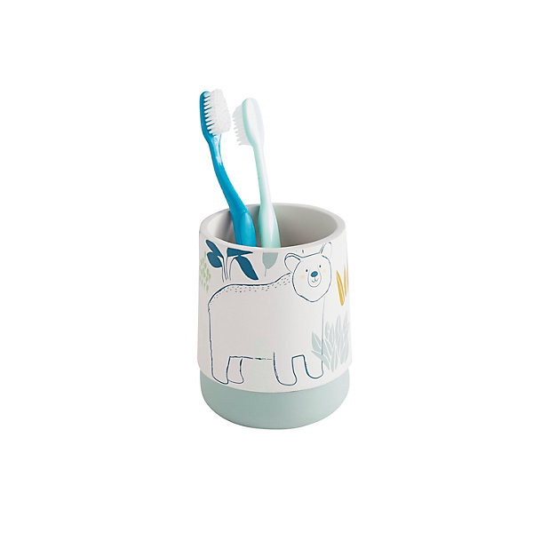 Gobelet de salle de bain imprimé ours EquipStore