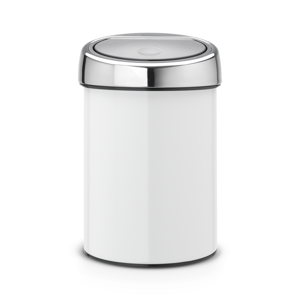 Brabantia Touch Bin afvalemmer, 3 liter, kunststof binnenemmer - White