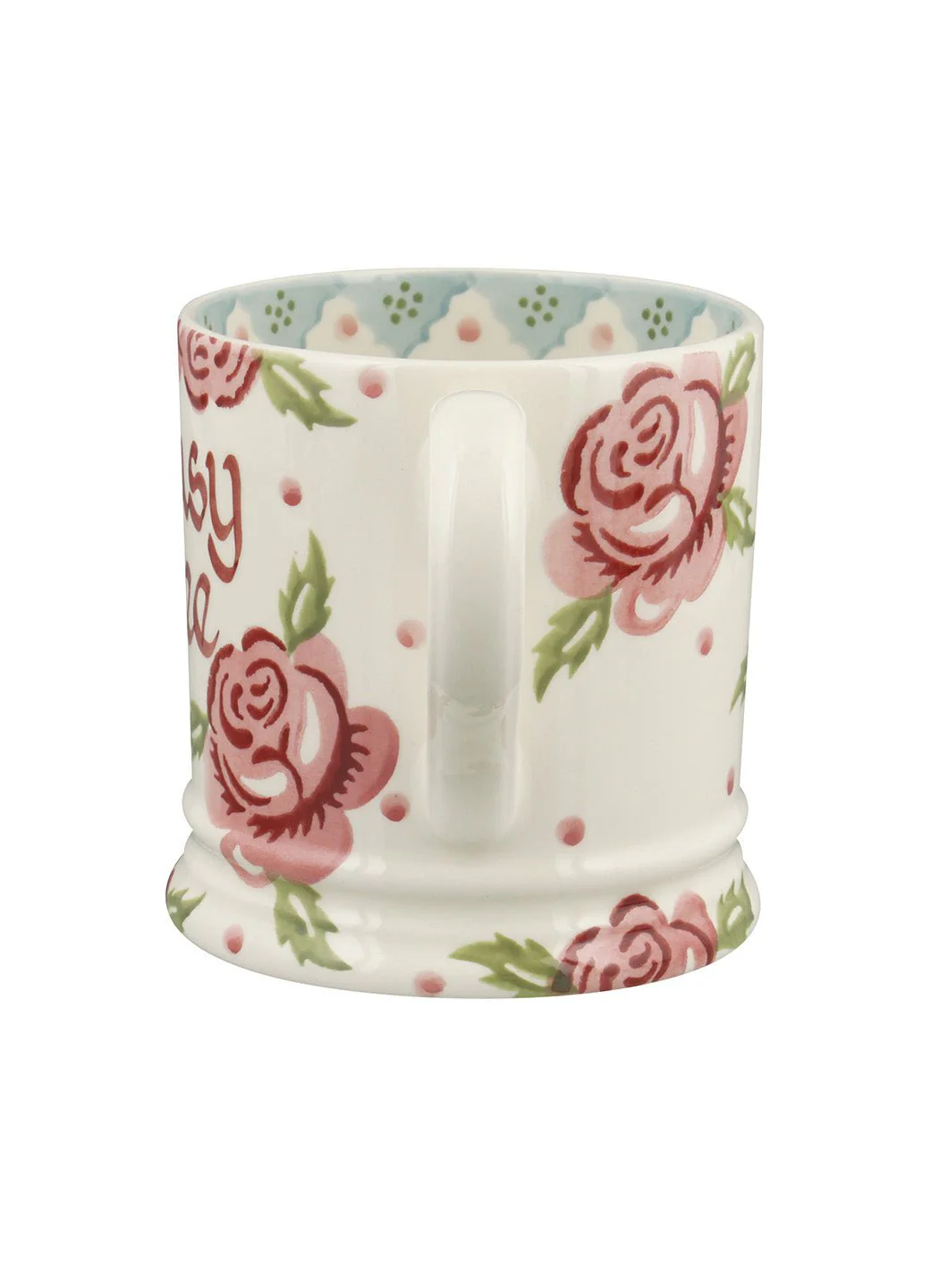 Personalised Rose & Bee Large Mug