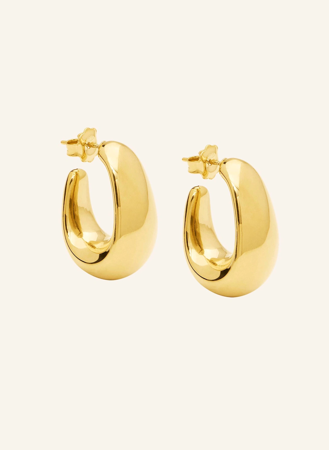 Pompidou Ohrhänger MINI ELIA OVAL STUD by GLAMBOU