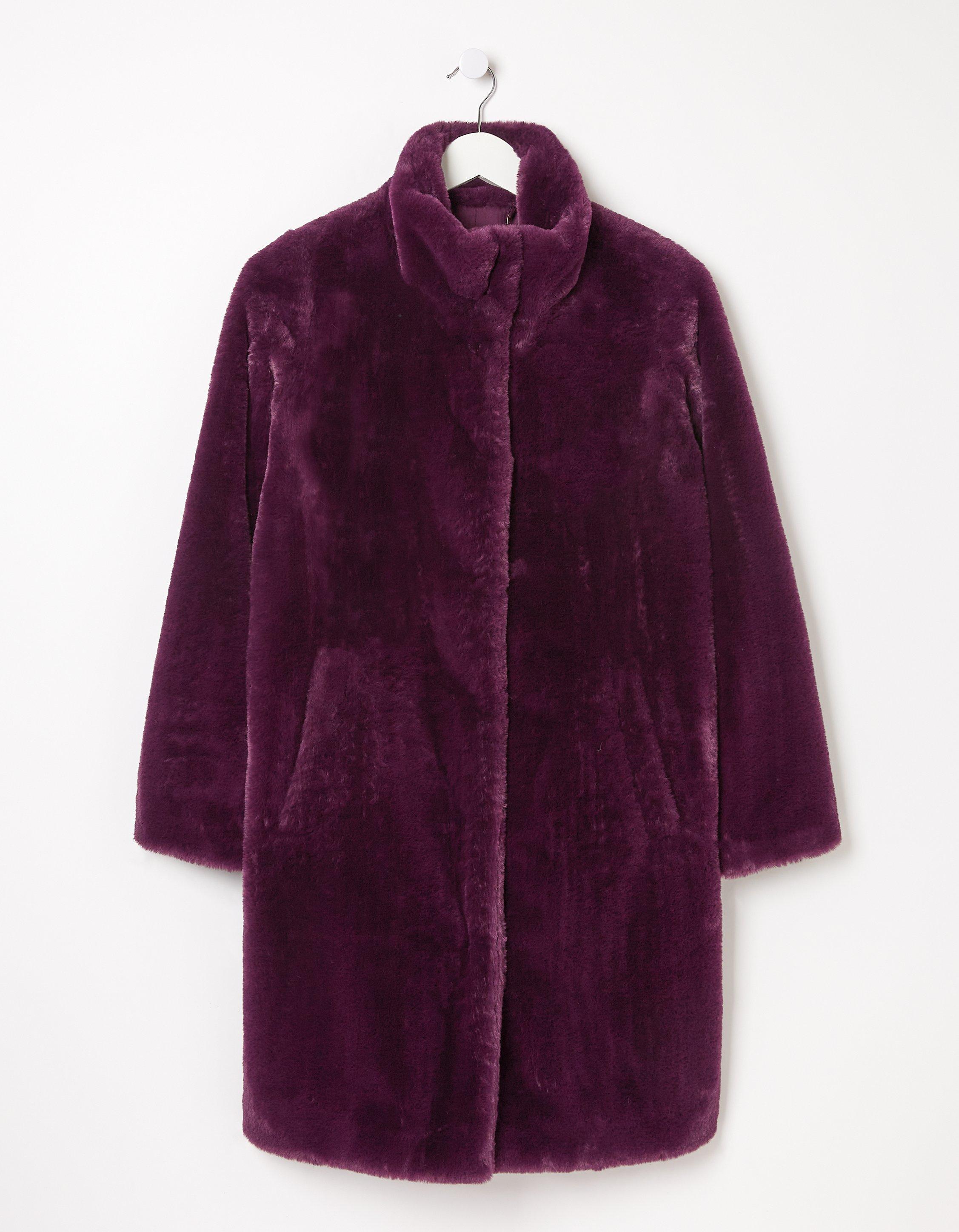 Freya Faux Fur Long Coat
