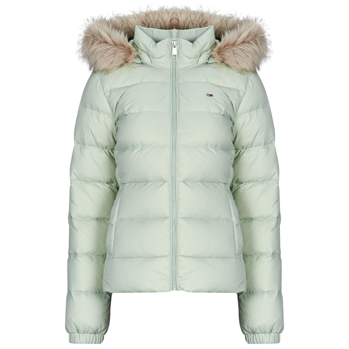 Tommy Jeans - TJW BASIC HOODED DOWN JACKET EXT - Green