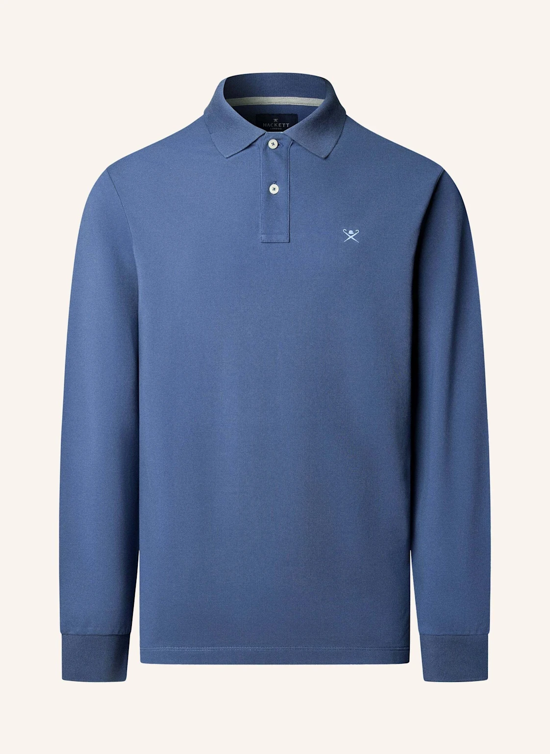 HACKETT LONDON Poloshirt SLIM FIT LOGO LS