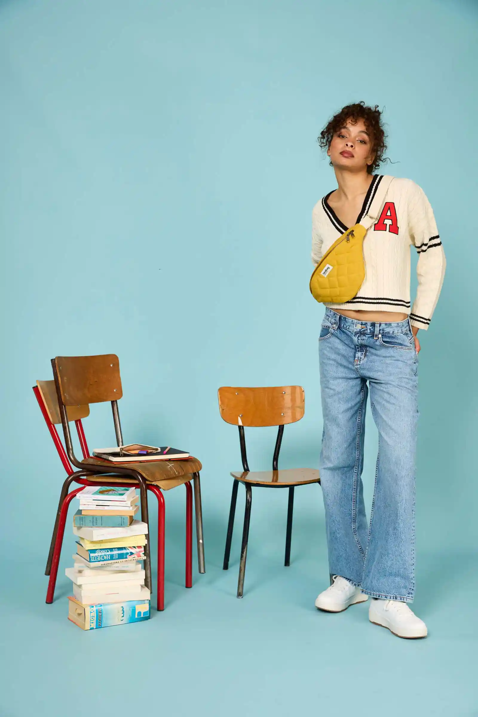 Sac banane matelassé Olivia Safran