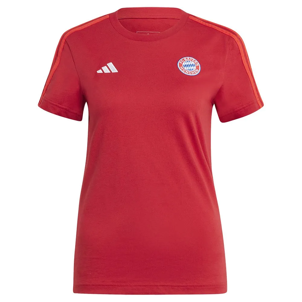 adidas FC Bayern Munich 24/25 3 Stripes Woman Short Sleeve T-Shirt
