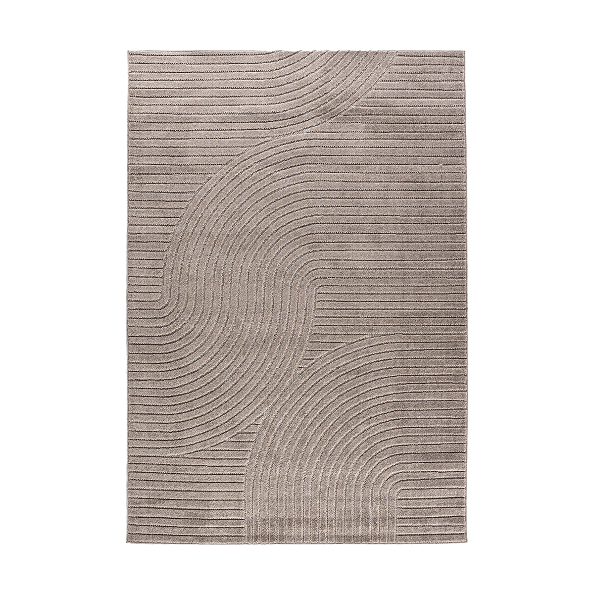 Nest living Misha Groot Vloerkleed 340 x 240 cm - Bruin