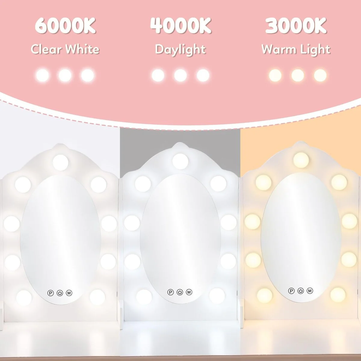 Children's Vanity Set with Mirror