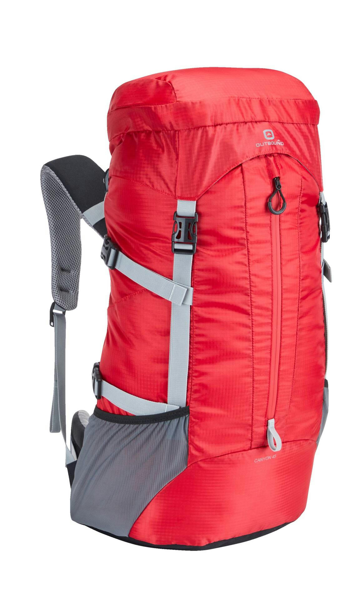 Outbound CanyonLightweight Backpack For Hiking/Camping/Travel, 45-L