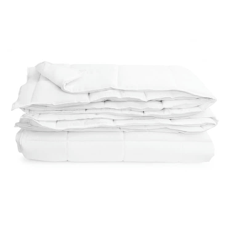 - Couette 140x200 - Microfibre - 4 saisons - confort et douceur