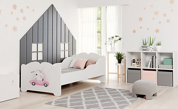Lit d'enfant ANNA avec matelas 140x70 Cat