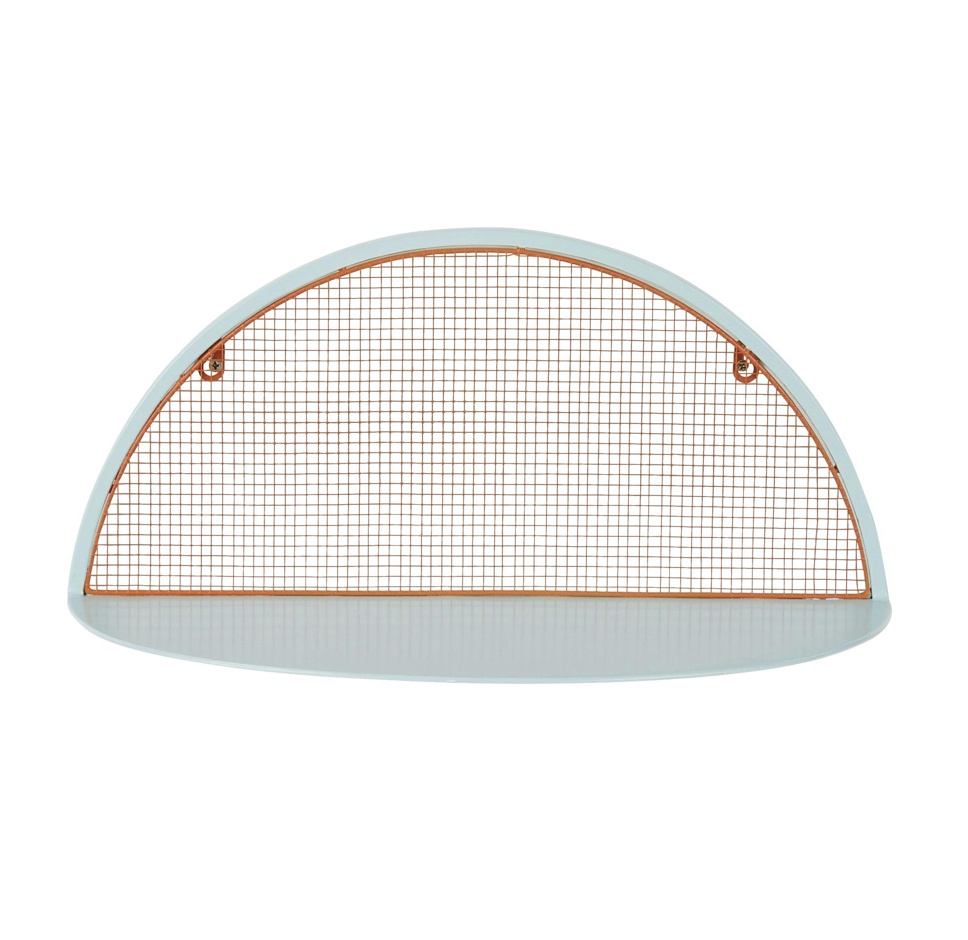 MARCEL - Etagère murale bleue et orange