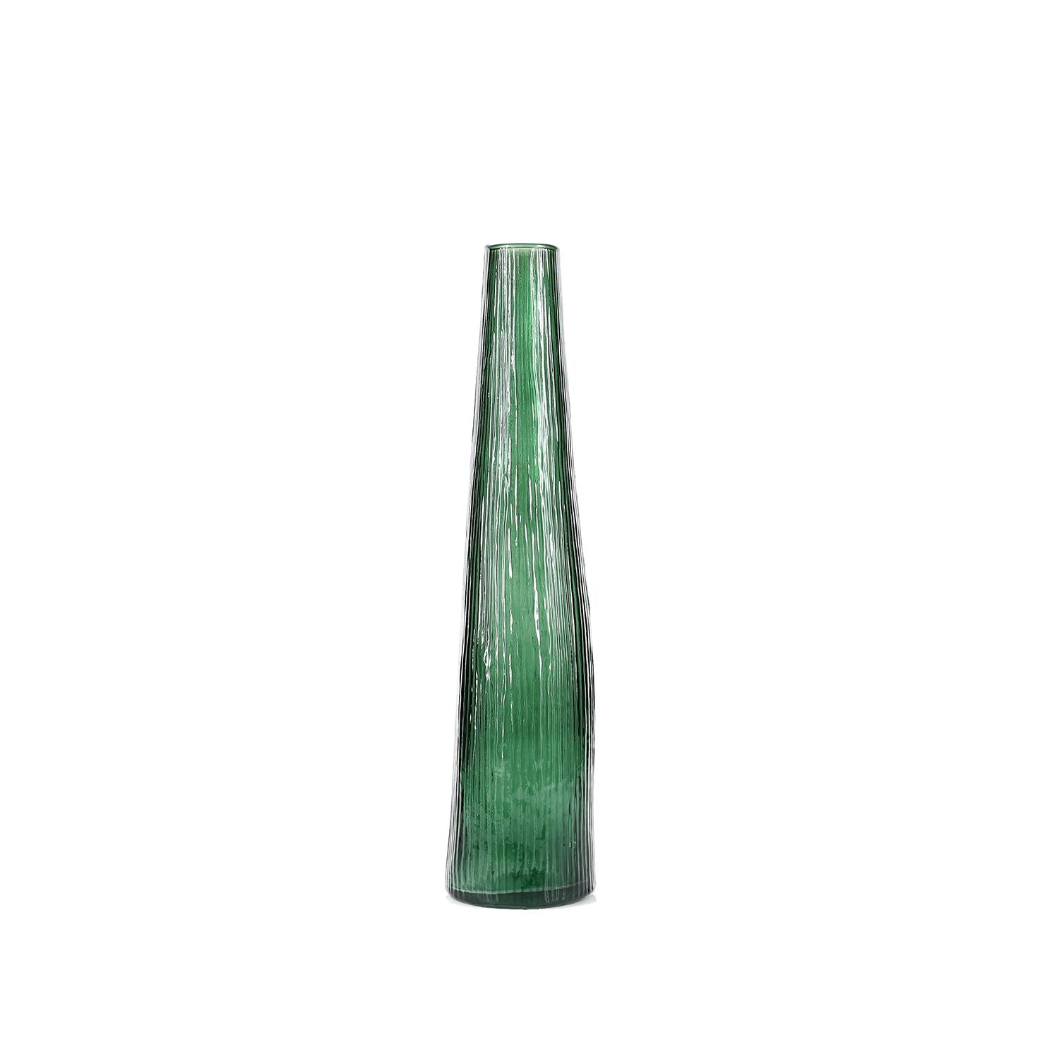 S|P Collection - Vaas 9xH40cm donkergroen Twig
