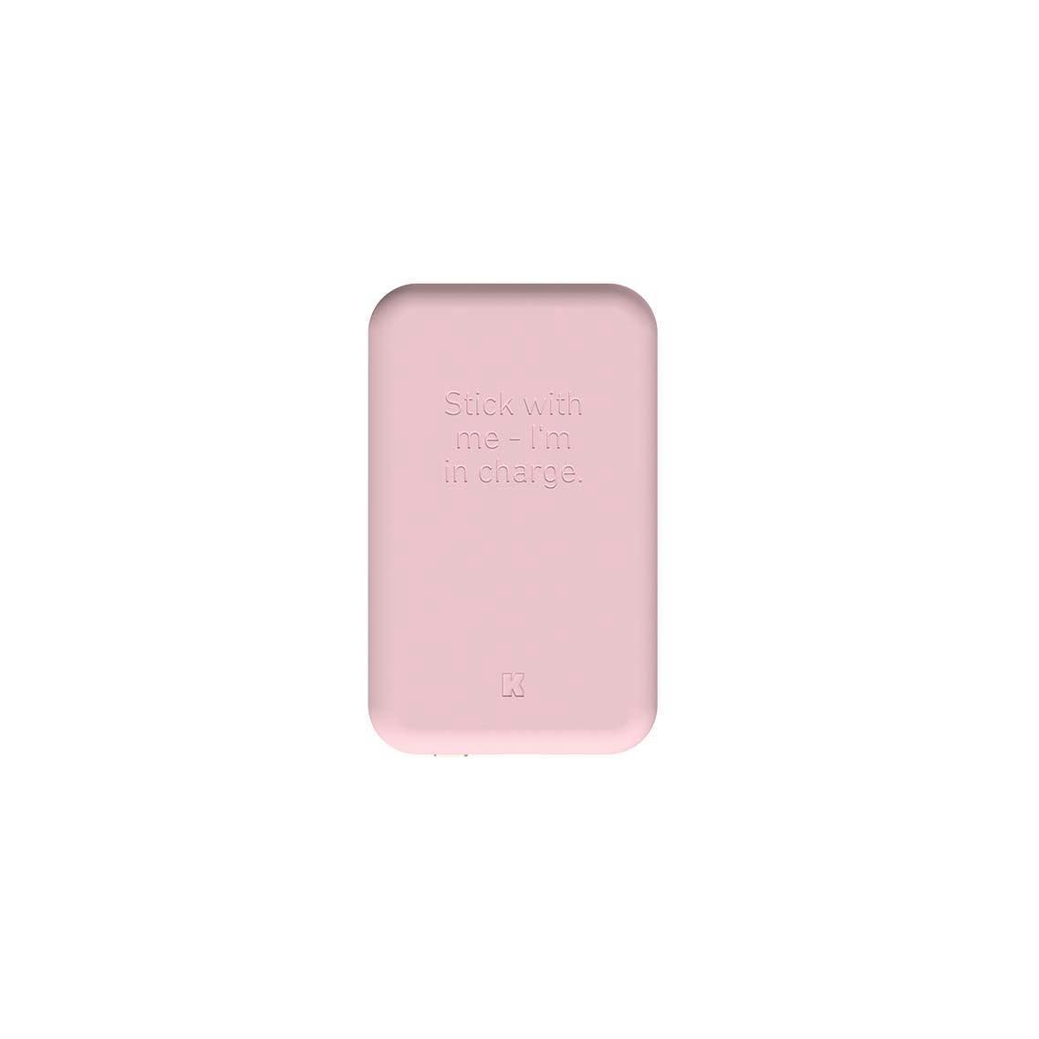 - Batterie externe toCHARGE Qi Dusty Rose