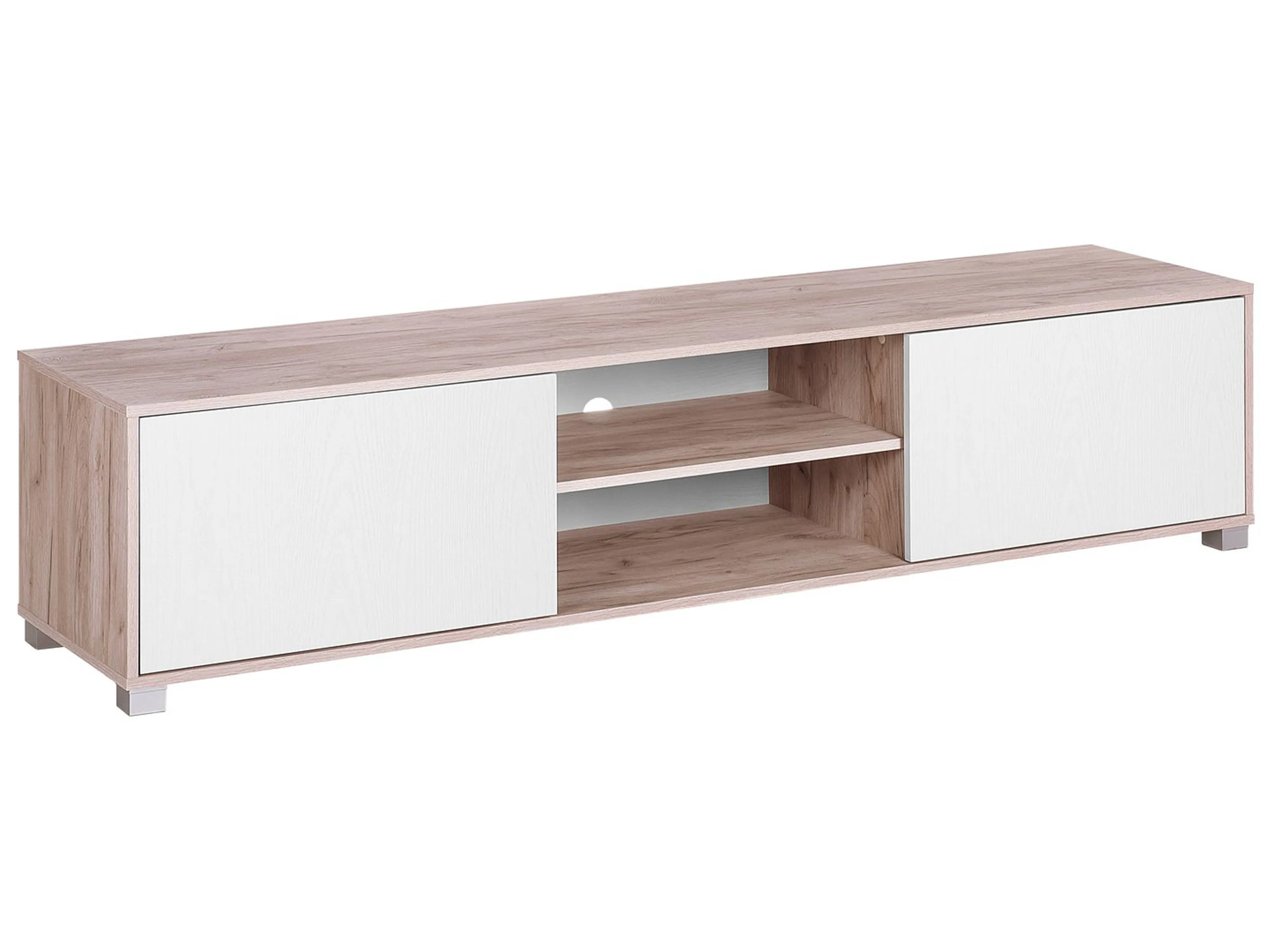 TV Stand LINCOLN Brown/ White