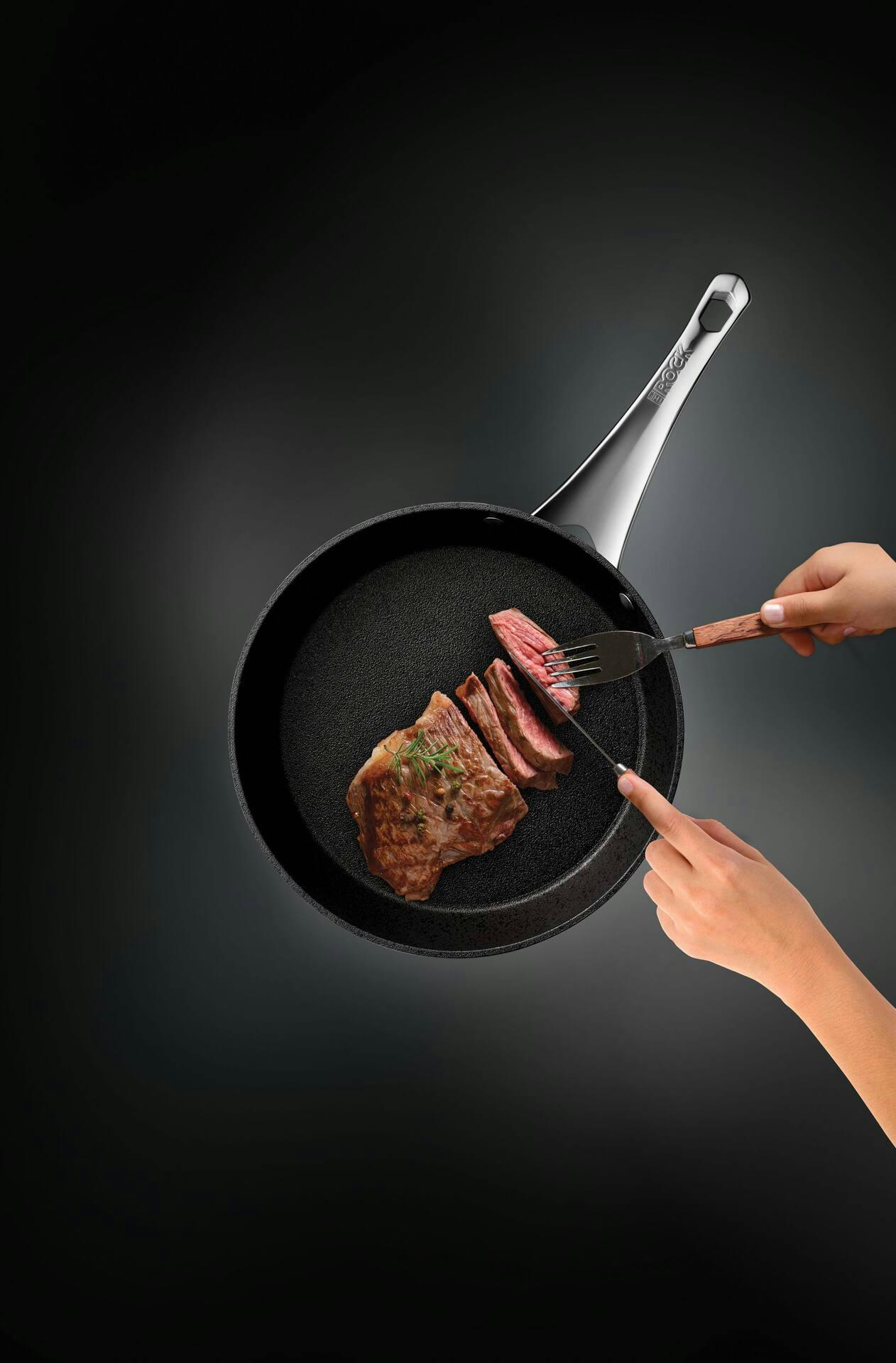 Heritage The Rock Diamond Frying Pan