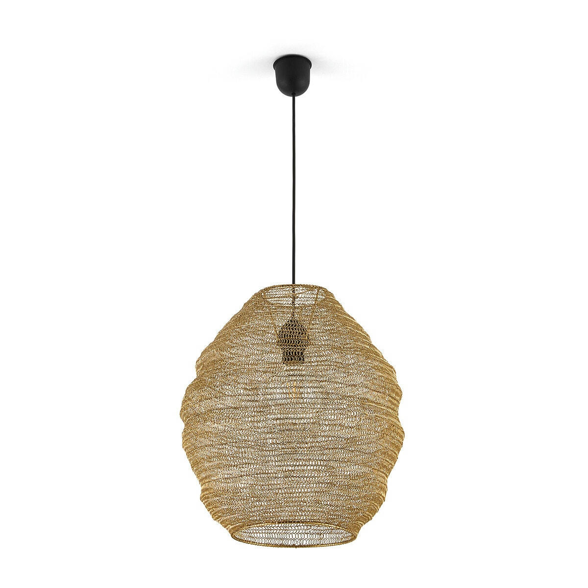 Suspension maille métal fer Ø54 cm, Mita