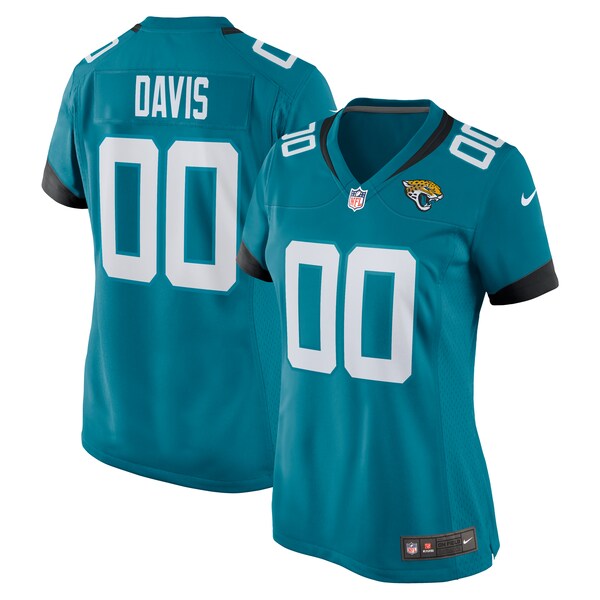 Gabe Davis Jacksonville Jaguars Nike Women's Team Game Player Jersey - Teal