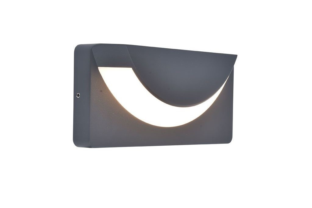 Kinkiet zewnętrzny LUPSszary LED 1x14W 450lm IP54 Lutec