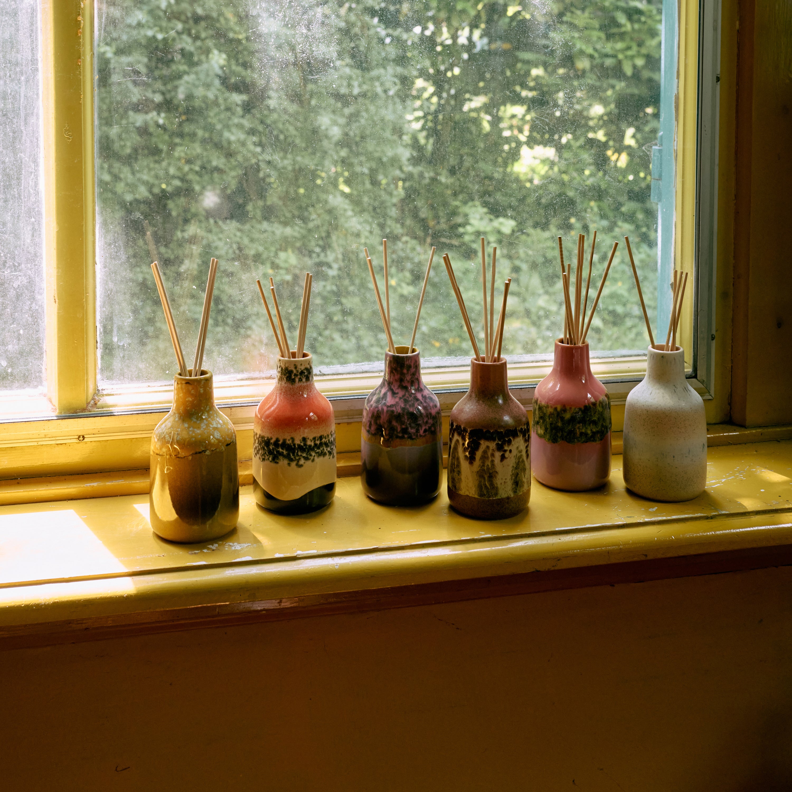 HKliving 70's Ceramics Geurstokjes - Cape Town